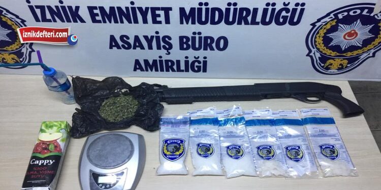İznik'te Uyuşturucu Ticaretine 1 Gözaltı