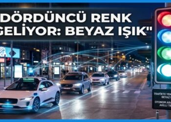 beyaz trafik Işıkları