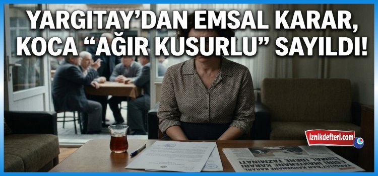 Yargıtay'dan Emsal Karar